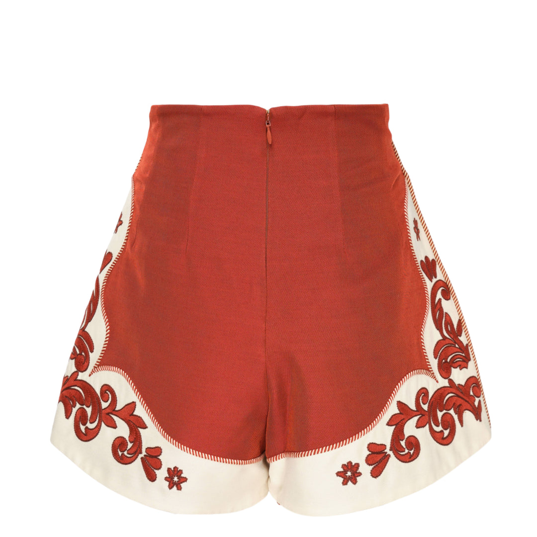 Duke Embroidered Shorts