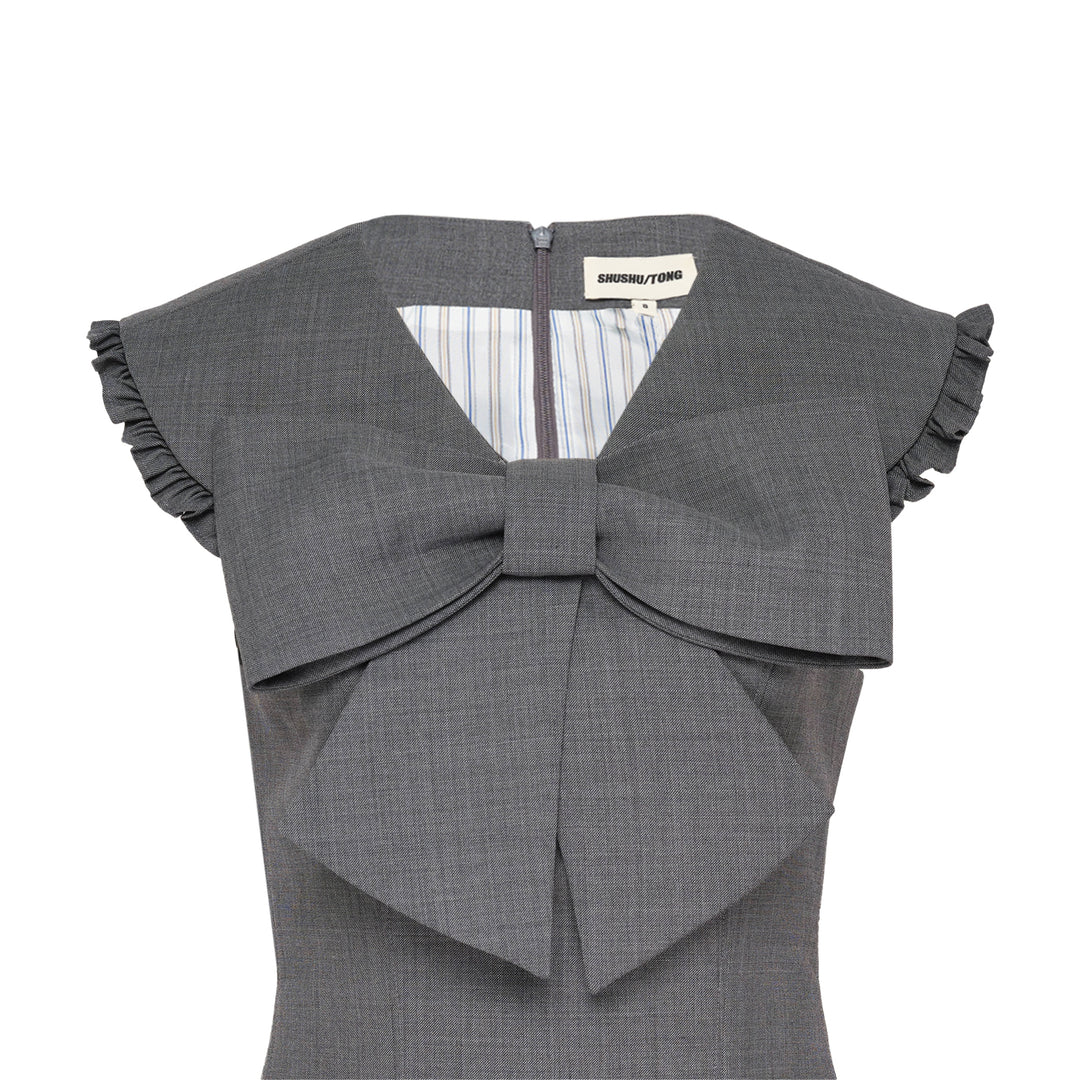 Big Bow Short Dress