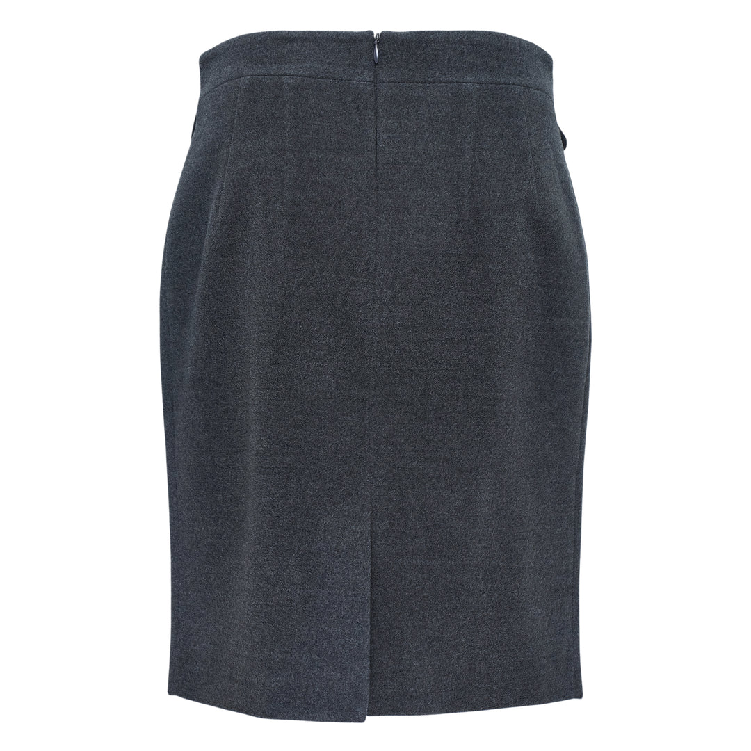 Decorative Flap Pocket Skirt