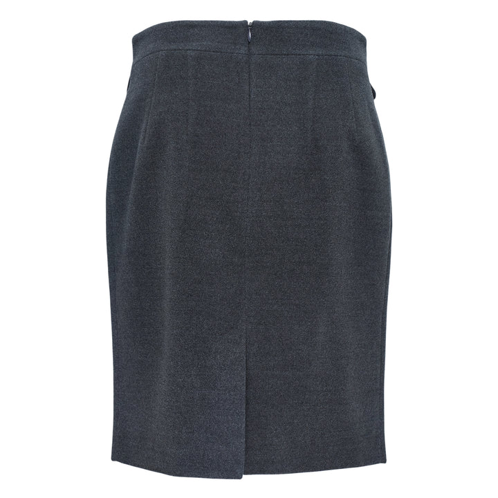 Decorative Flap Pocket Skirt