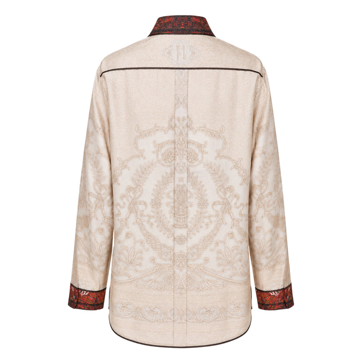 Floral Print Long Sleeve Shirt