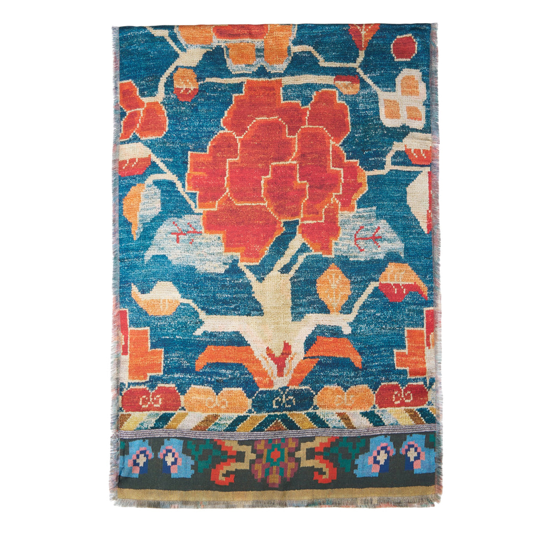 Pierre-Louis Mascia Fancy Floral Printed Scarf