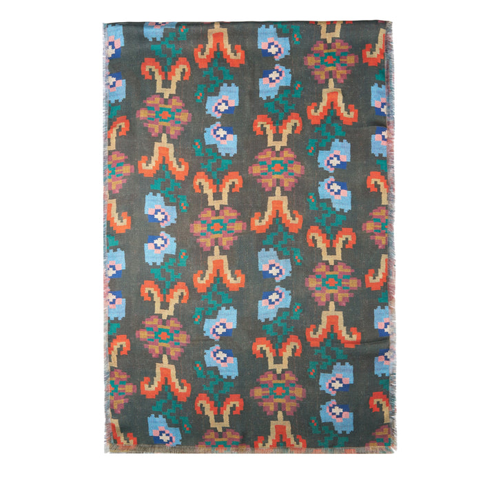 Pierre-Louis Mascia Fancy Floral Printed Scarf - view 2
