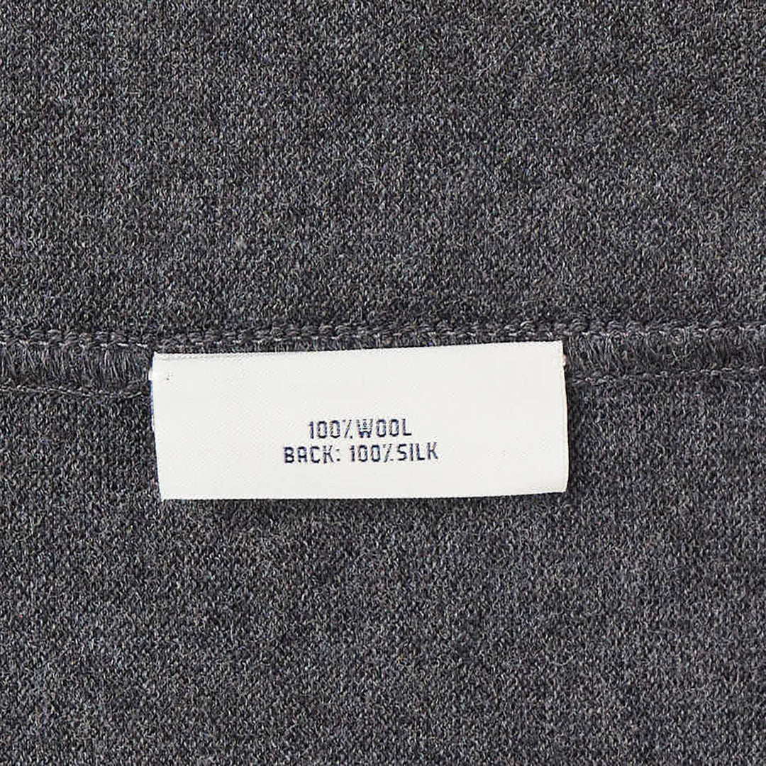Floral Panel Wool Cardigan