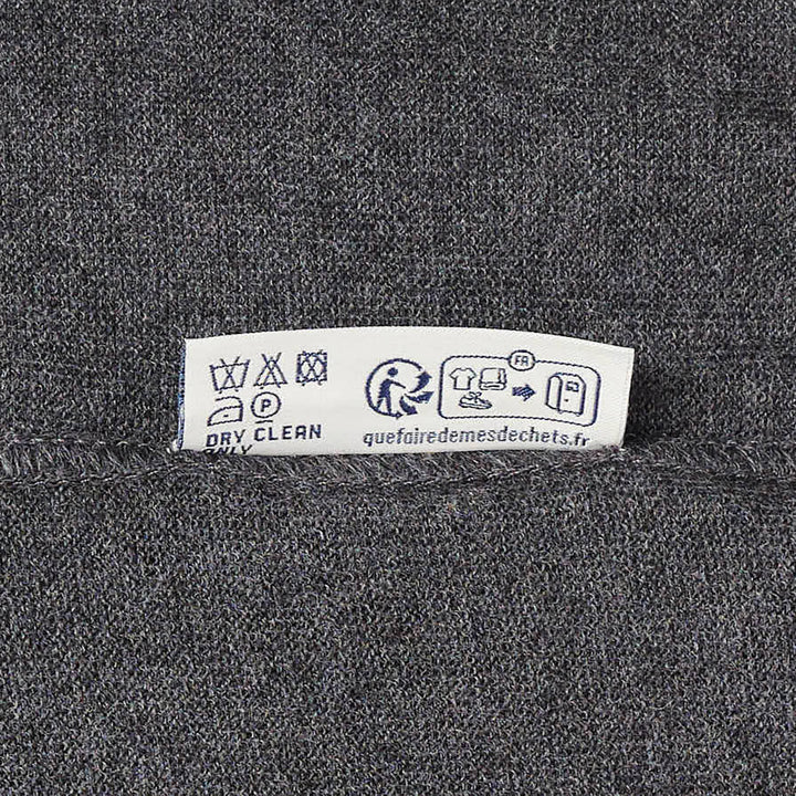 Floral Panel Wool Cardigan