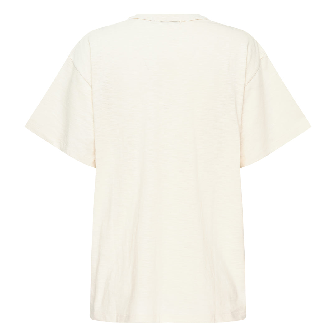 Flower Mardi Slub Cotton Tee