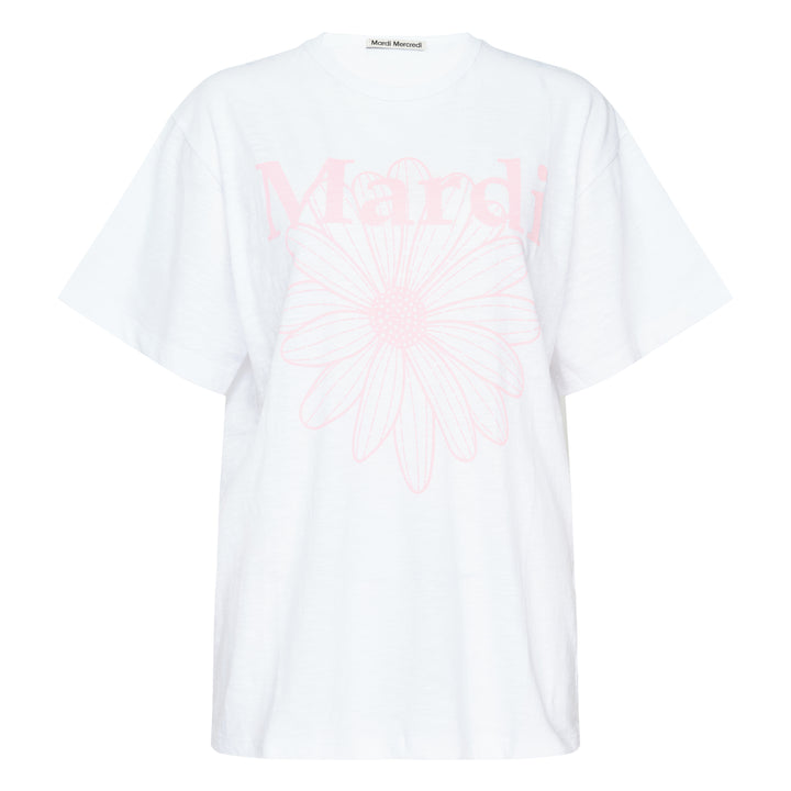 Flower Mardi Slub Cotton Tee