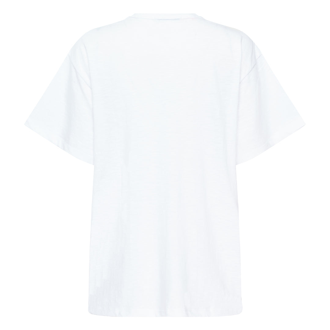 Flower Mardi Slub Cotton Tee