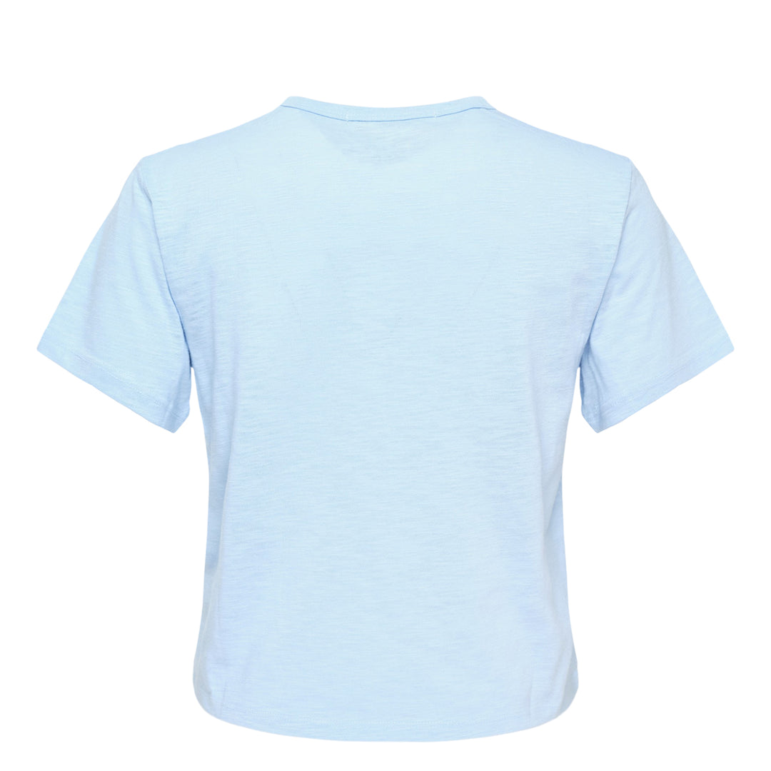 Flower Slim Slub Cotton Tee