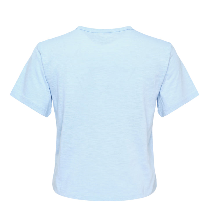 Flower Slim Slub Cotton Tee