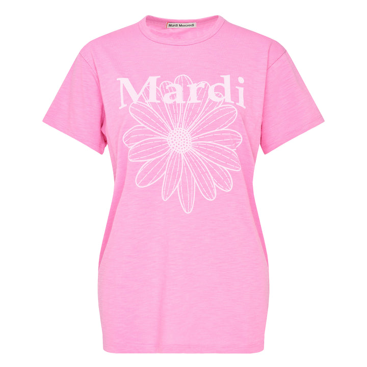 Slub Cotton Flower Tee
