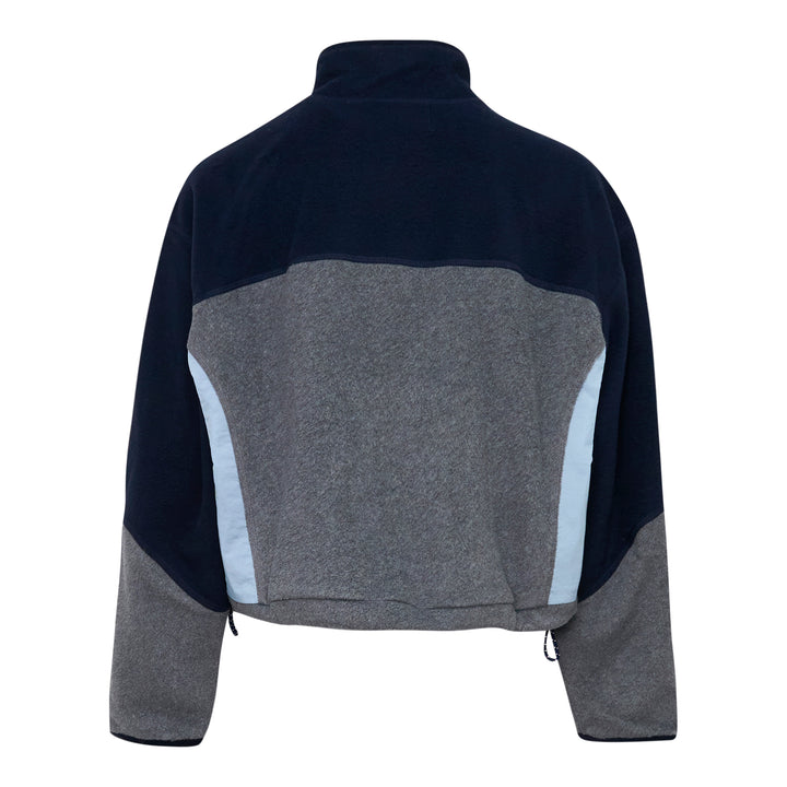 Color Block Fleece Jacket