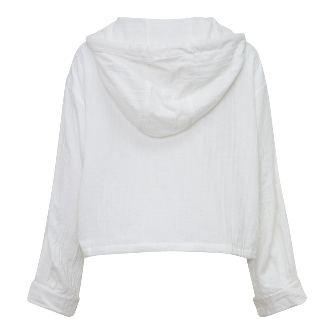 Crochet Lace Hoodie Shirt