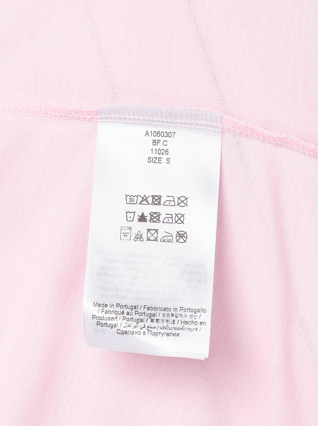 Ganni pink relaxed cotton t-shirt with gothic logo lettering and fluffy teddy bear woodland graphic print and 'Have a nice day! Please recycle' slogan - view 3