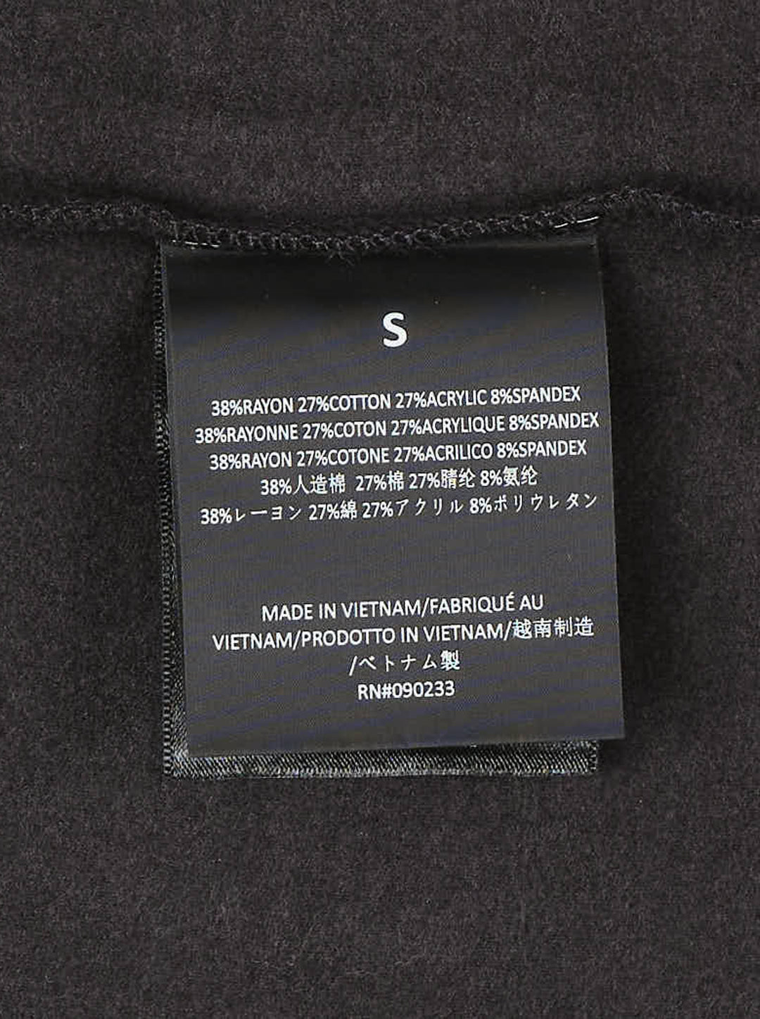 Fear of God ESSENTIALS women's black jersey shorts with elasticated waistband and tonal rubberised ESSENTIALS logo plaque - view 3