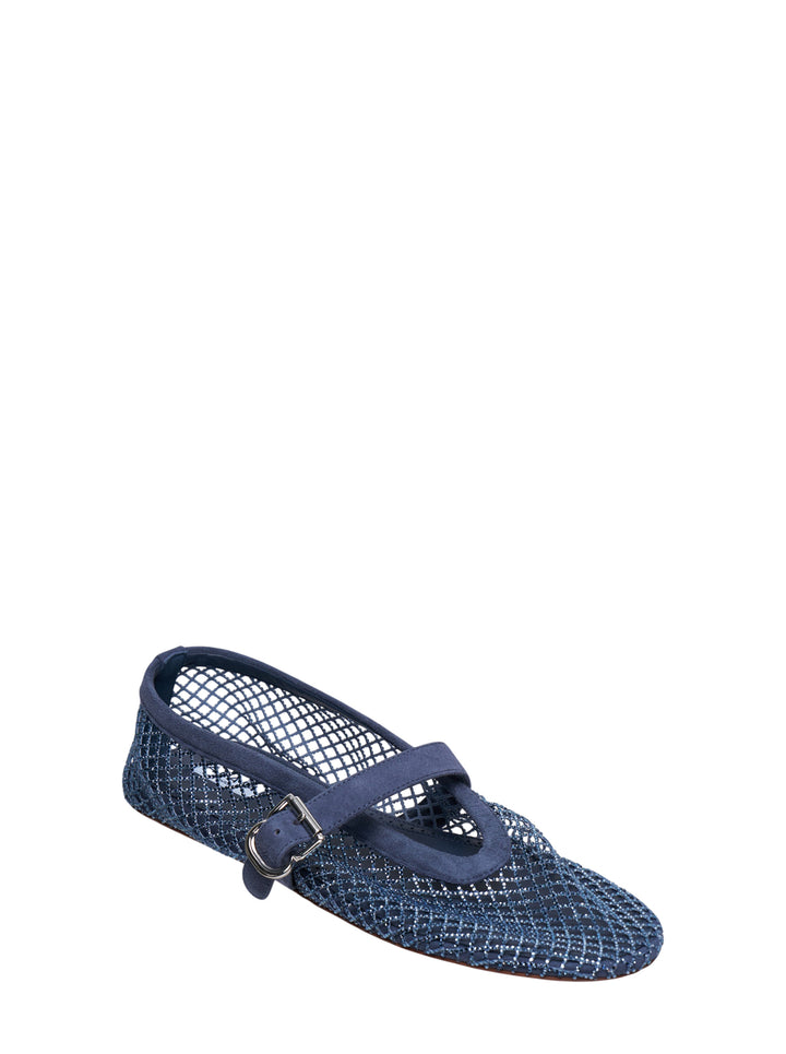 ALAIA Fishnet Ballerina Flats - view 2