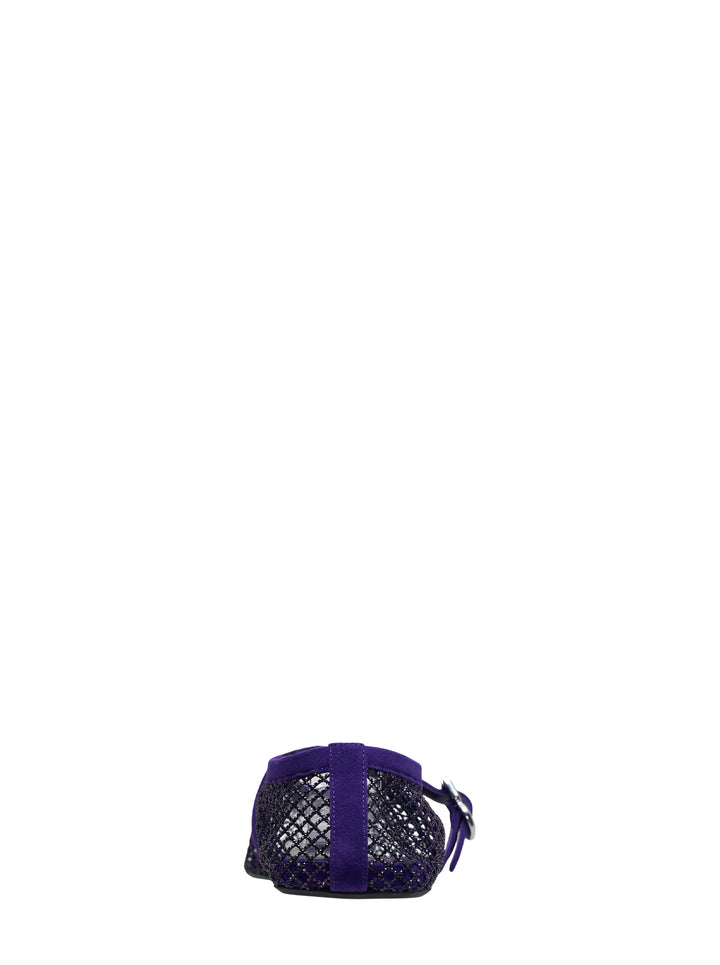 ALAIA Fishnet Ballerina Flats - view 3