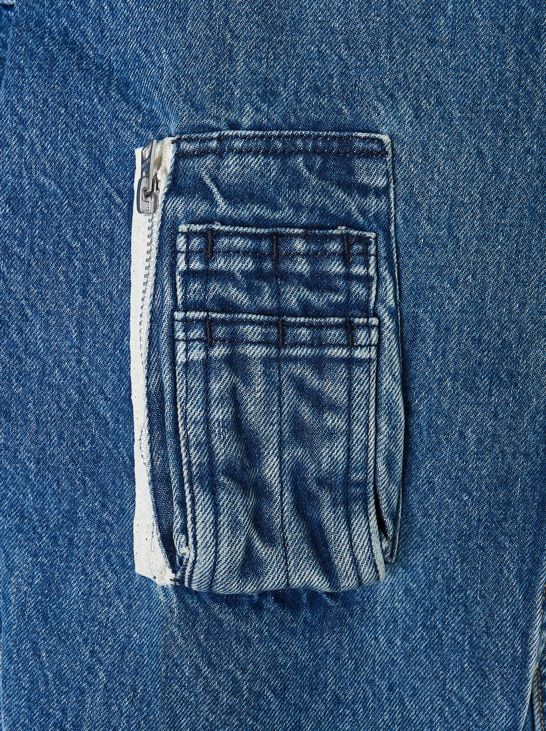 sacai Holiday Capsule Denim Blouson Jacket - view 3