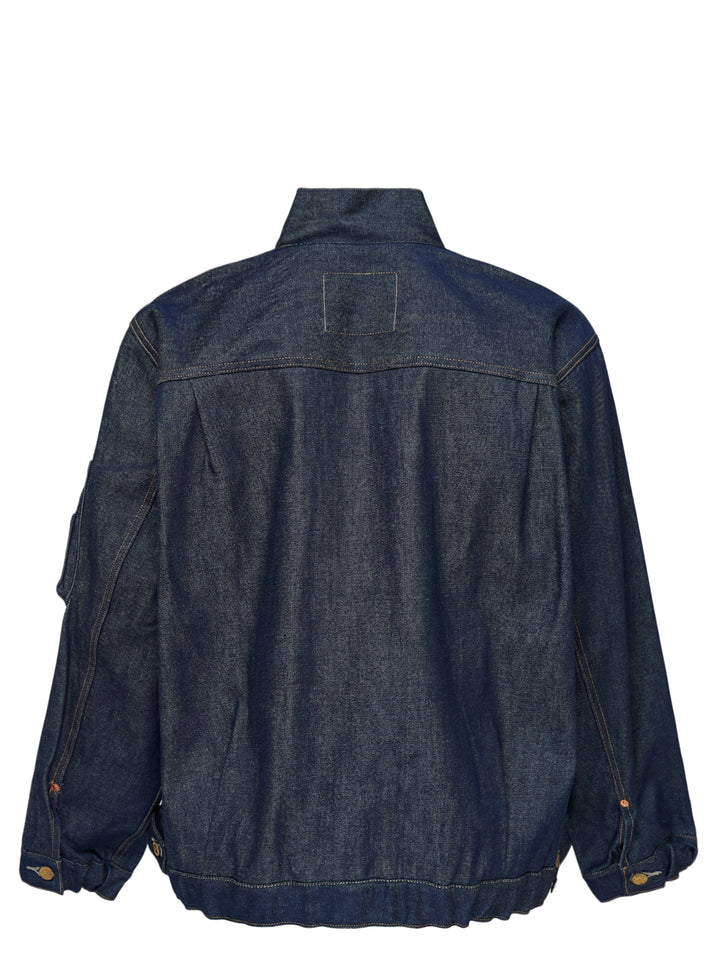 Denim Blouson Jacket