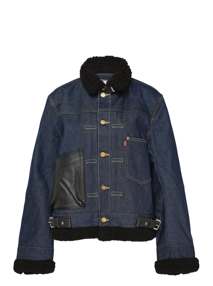 Sherpa Denim Trucker Jacket