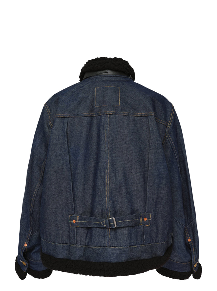 Sherpa Denim Trucker Jacket