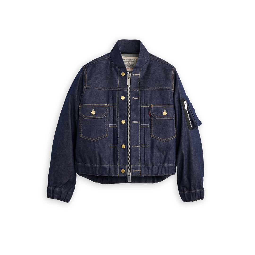 sacai Holiday Capsule Denim Blouson Jacket