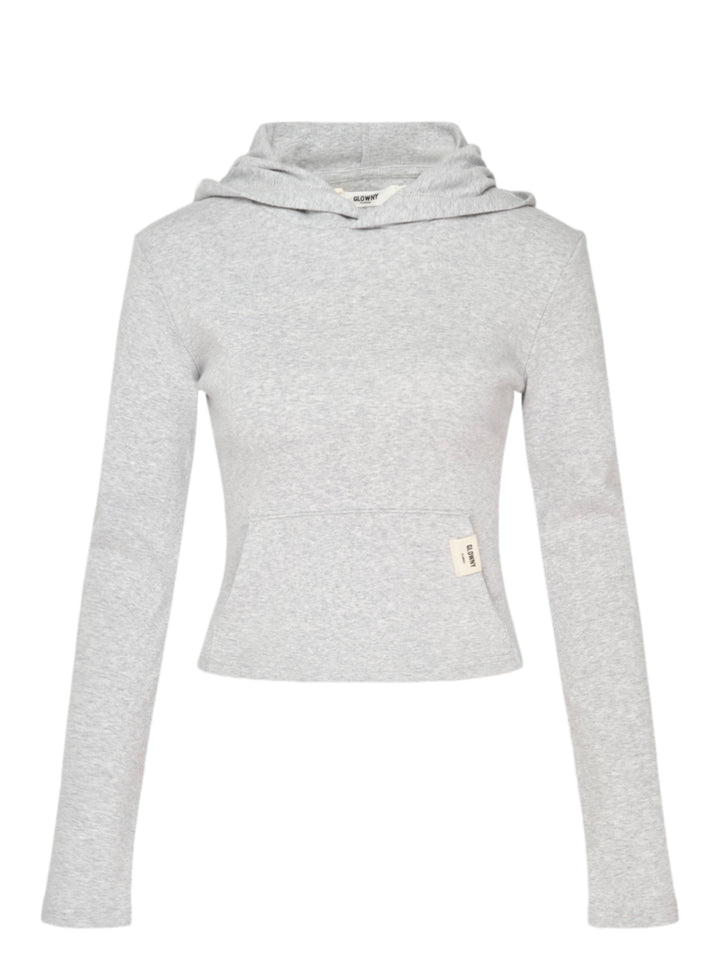 GLOWNY Comfort Cropped Hoodie