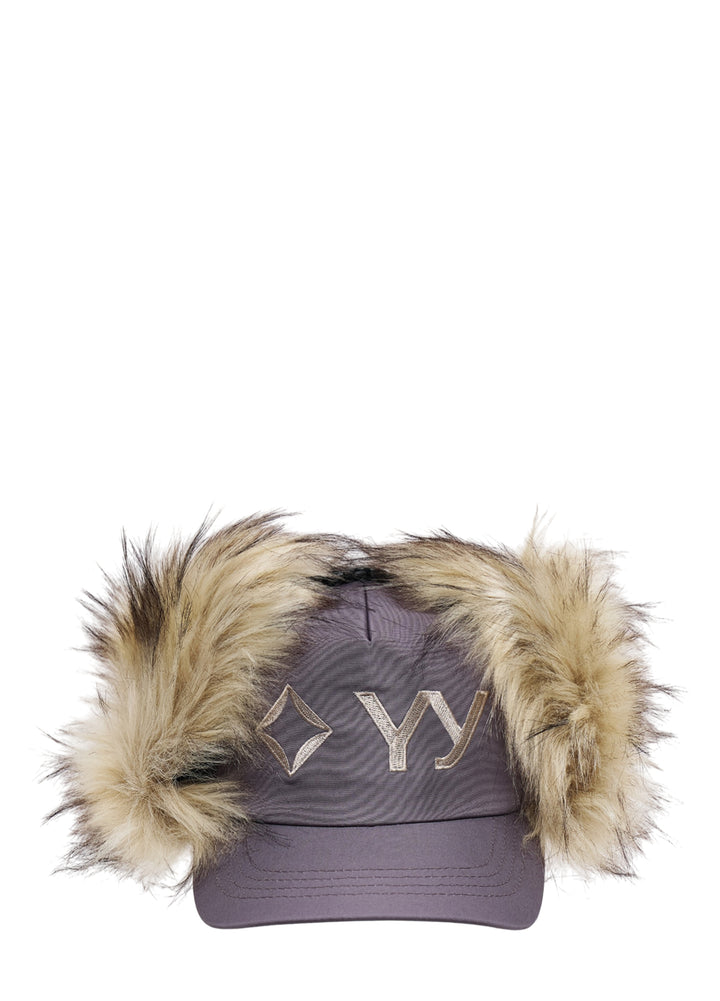 OPEN YY Faux Fur Ear Flap Cap