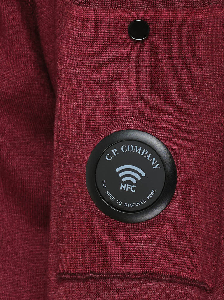 C.P. Company Merino Wool Re-Colour Crewneck Sweater - view 4
