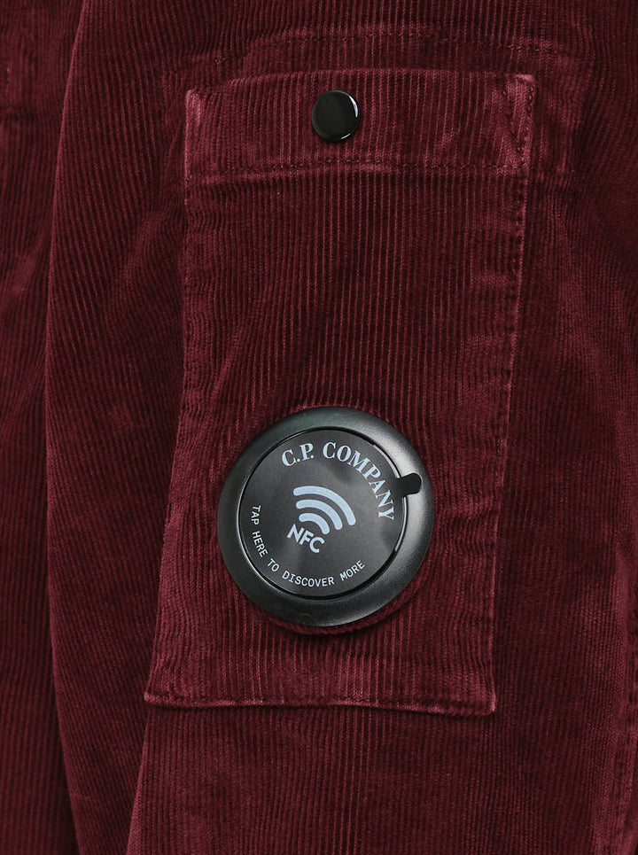 C.P. Company Corduroy Lens Overshirt - view 4