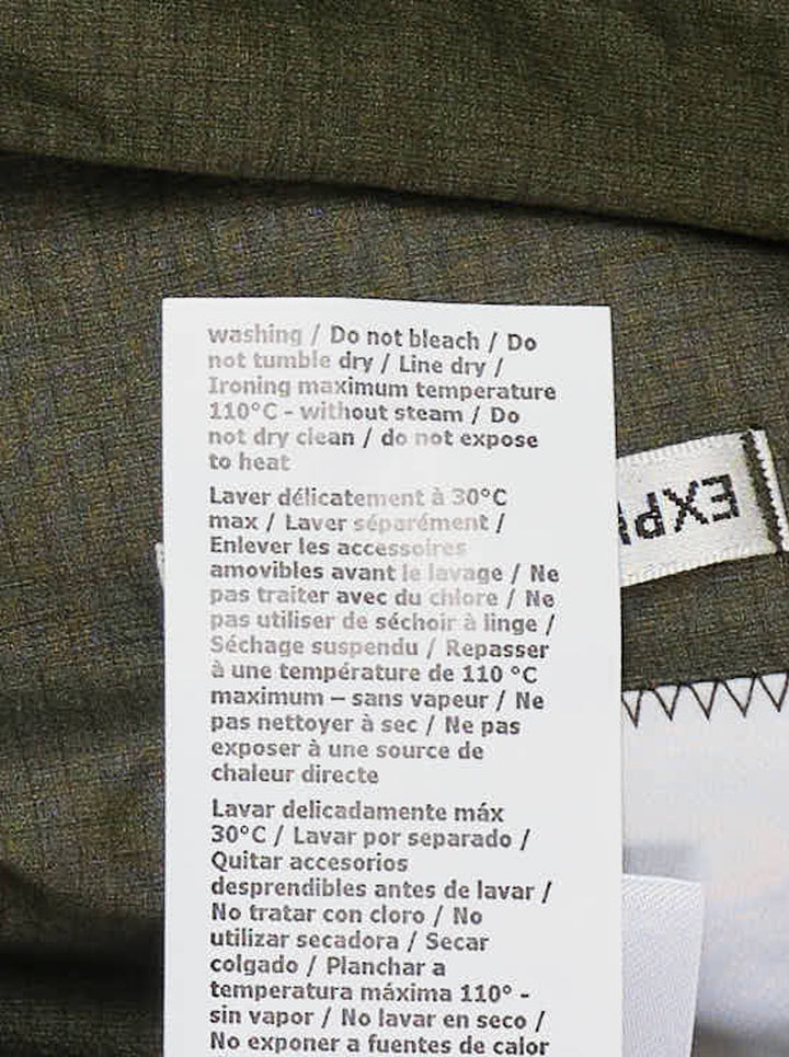 C.P. Company olive green ripstop hooded jacket with quilted inner layer, drawcord waist and chest Windstopper label - view 8
