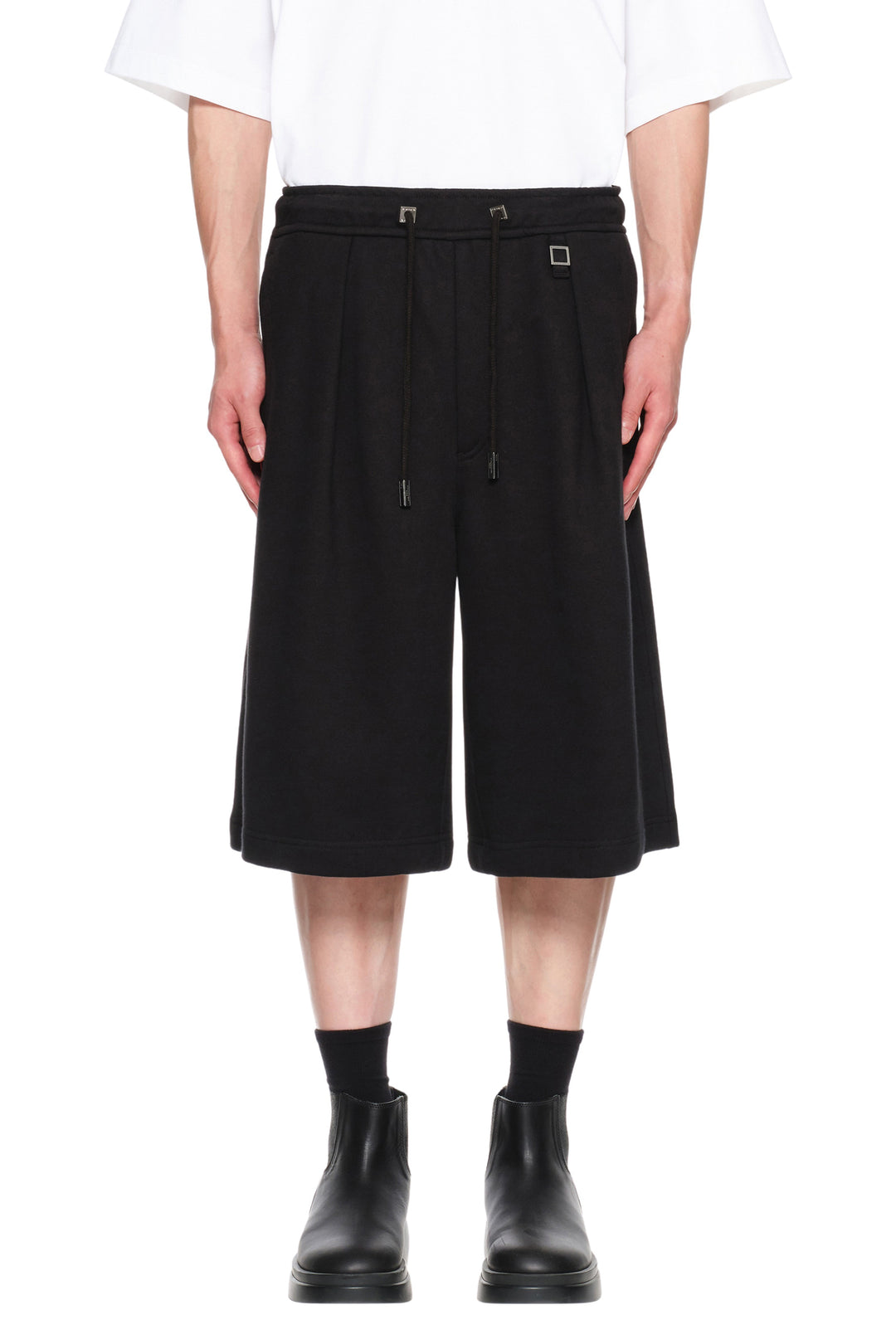 Elastic Waist Sweatshorts