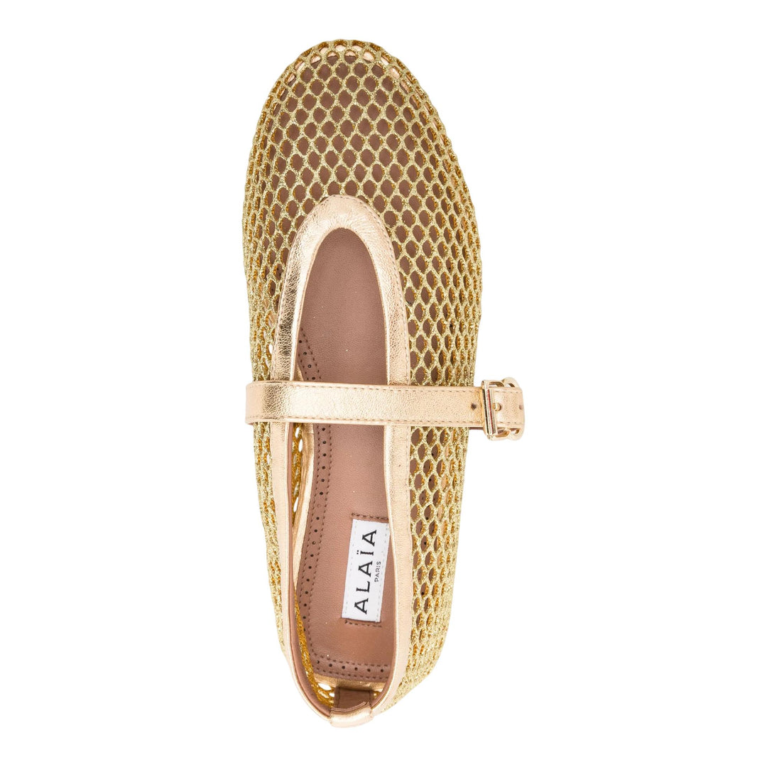 Club21 - ALAIA - Ballet Flat - FLAT SHOES - Gold