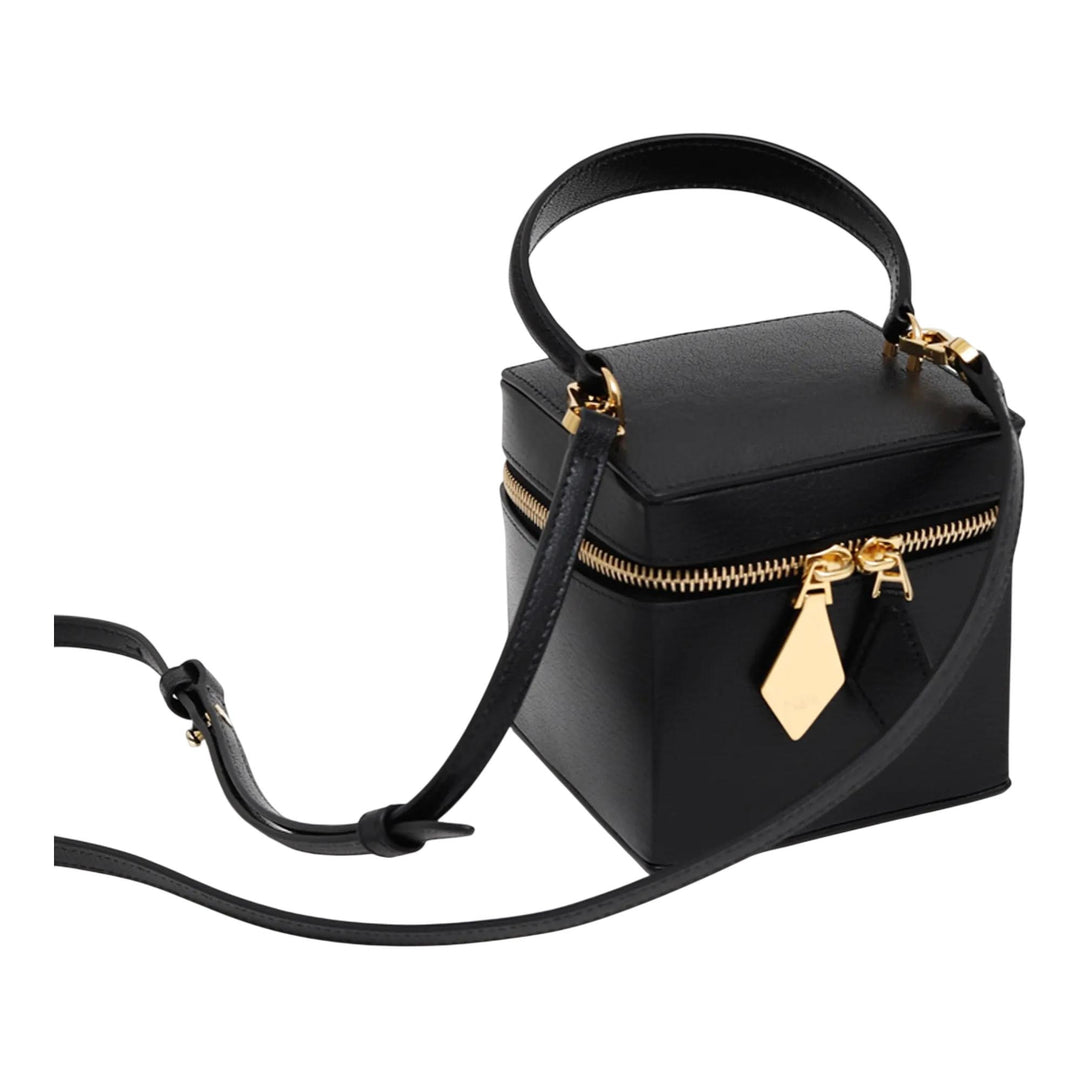 Club21 - ALAIA - Cube Vanity - TOP HANDLE - Black