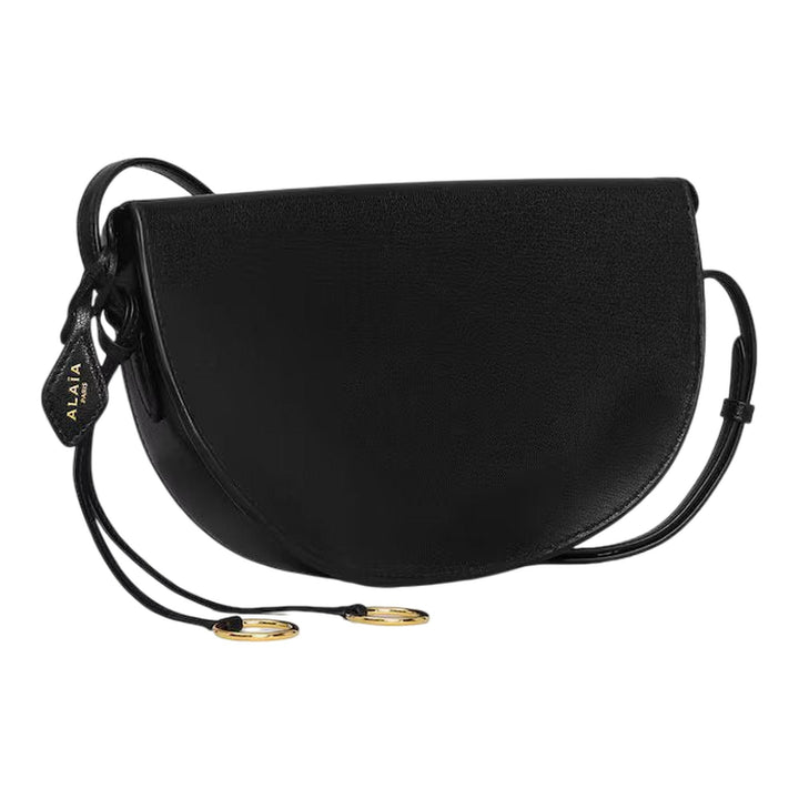 Club21 - ALAIA - EW Shoulder Bag Goatskin - HANDBAGS - Black