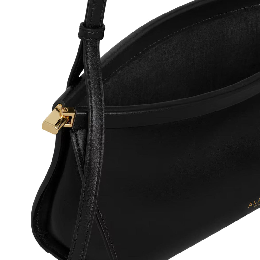 Club21 - ALAIA - East West S Glossy Calfskin - HANDBAGS - Black