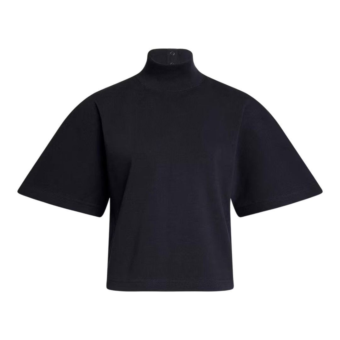 Club21 - ALAIA - High Neck Top - TEES - Black