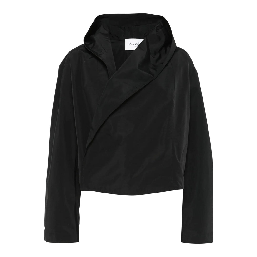 Club21 - ALAIA - Hooded Biker - JACKETS - Black