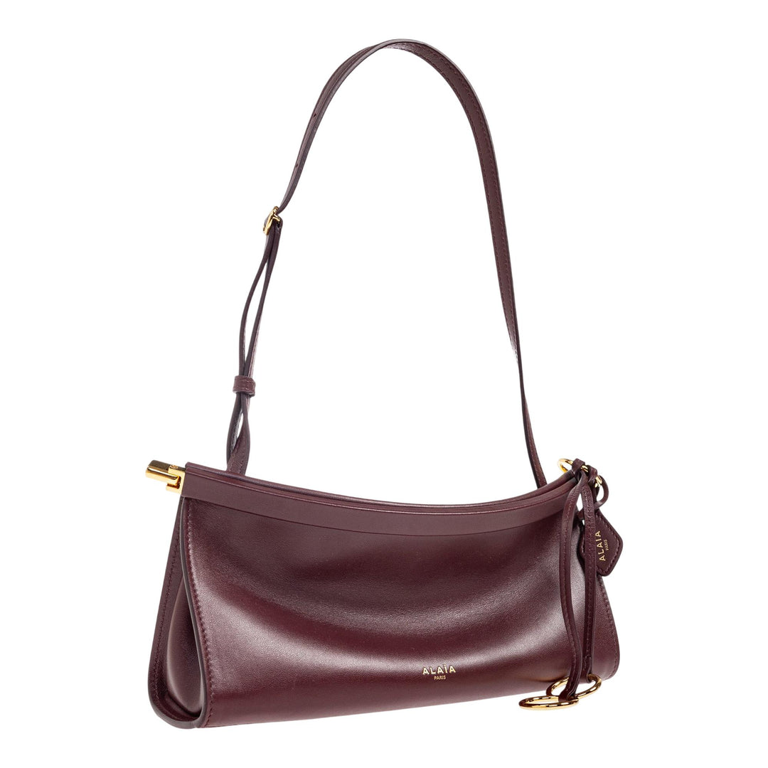Club21 - ALAIA - Le Click East West Small Bag - HANDBAGS - Maroon