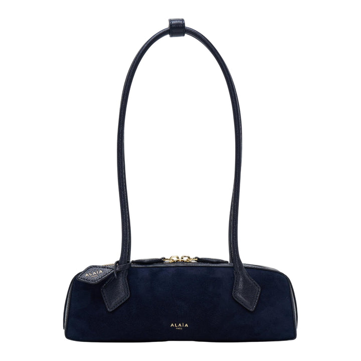 Club21 - ALAIA - Le Teckle Small Nubuck - HANDBAGS - Black