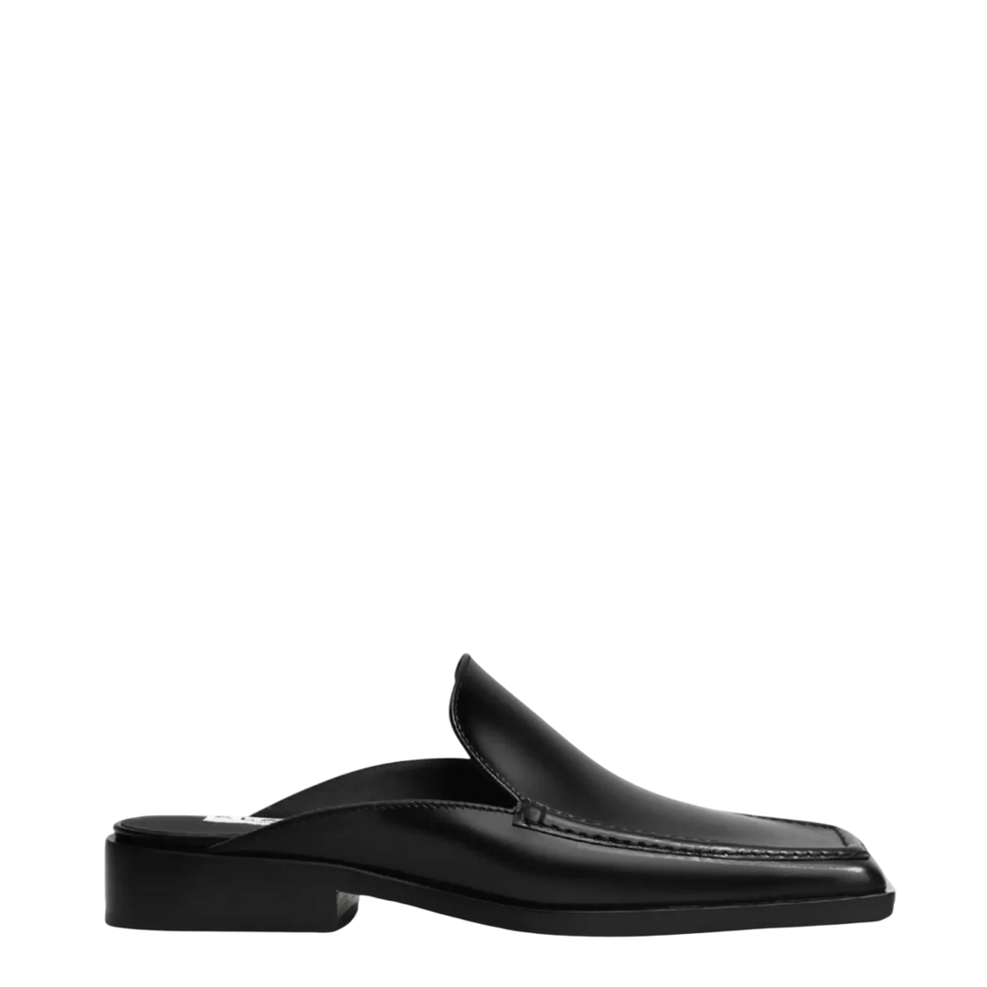 Loafer Mules 35 Brushed Calfskin
