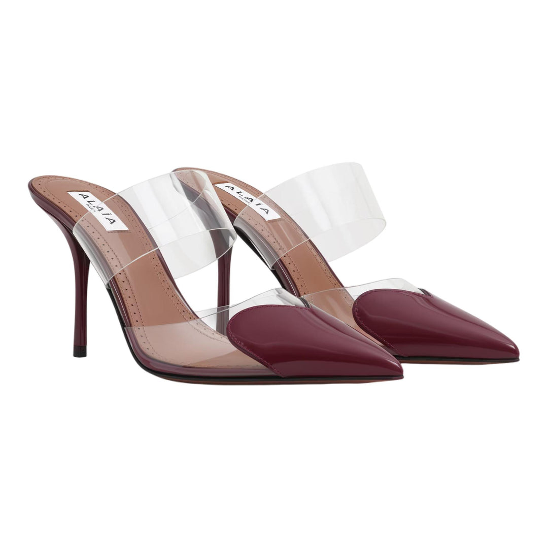 Club21 - ALAIA - Mules 90 - HEELS - Maroon