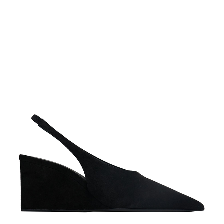 Slingbacks 75 Suede Goatskin