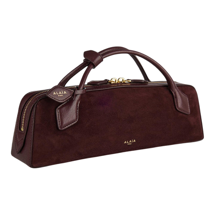 Club21 - ALAIA - Teckel Clutch - HANDBAGS - Maroon