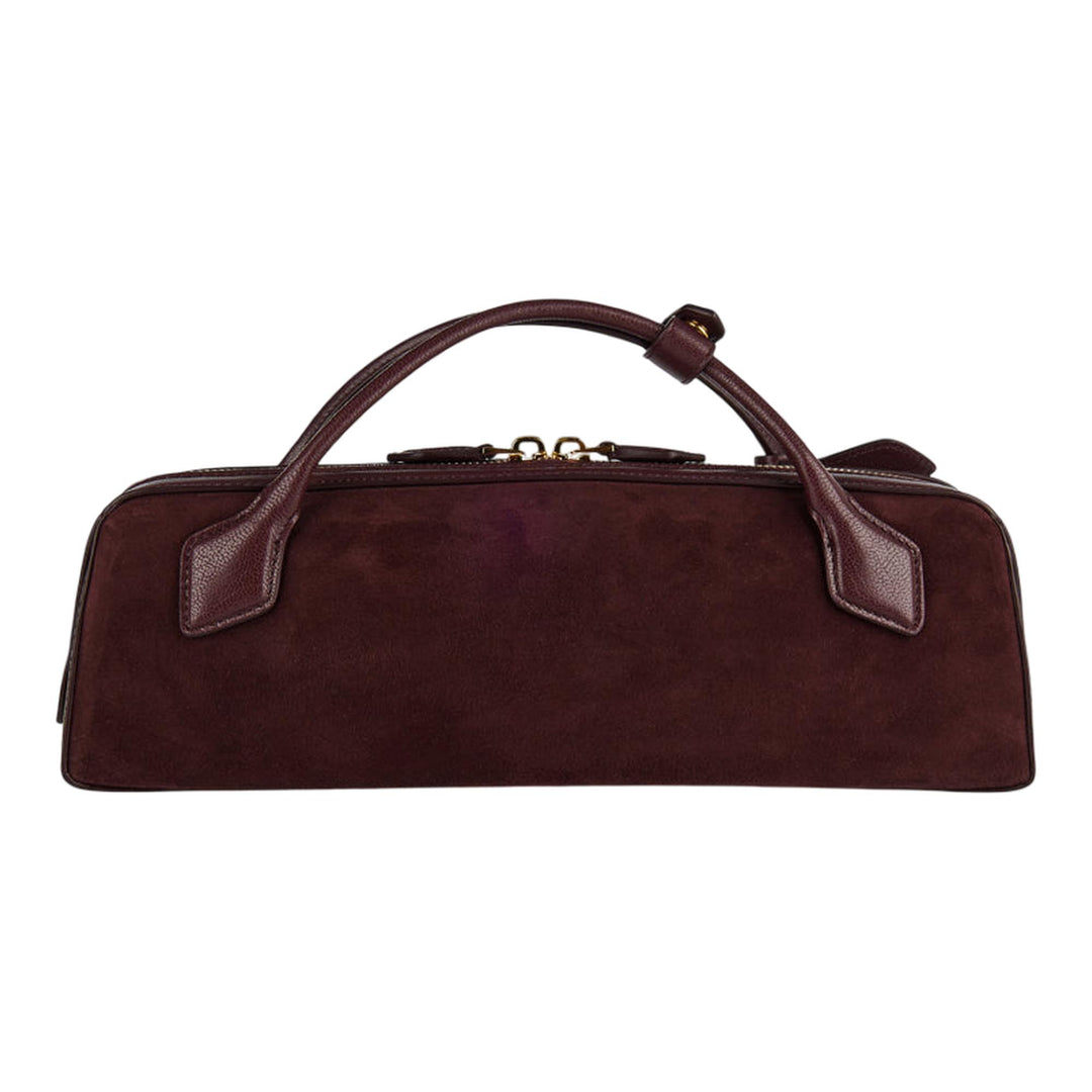 Club21 - ALAIA - Teckel Clutch - HANDBAGS - Maroon