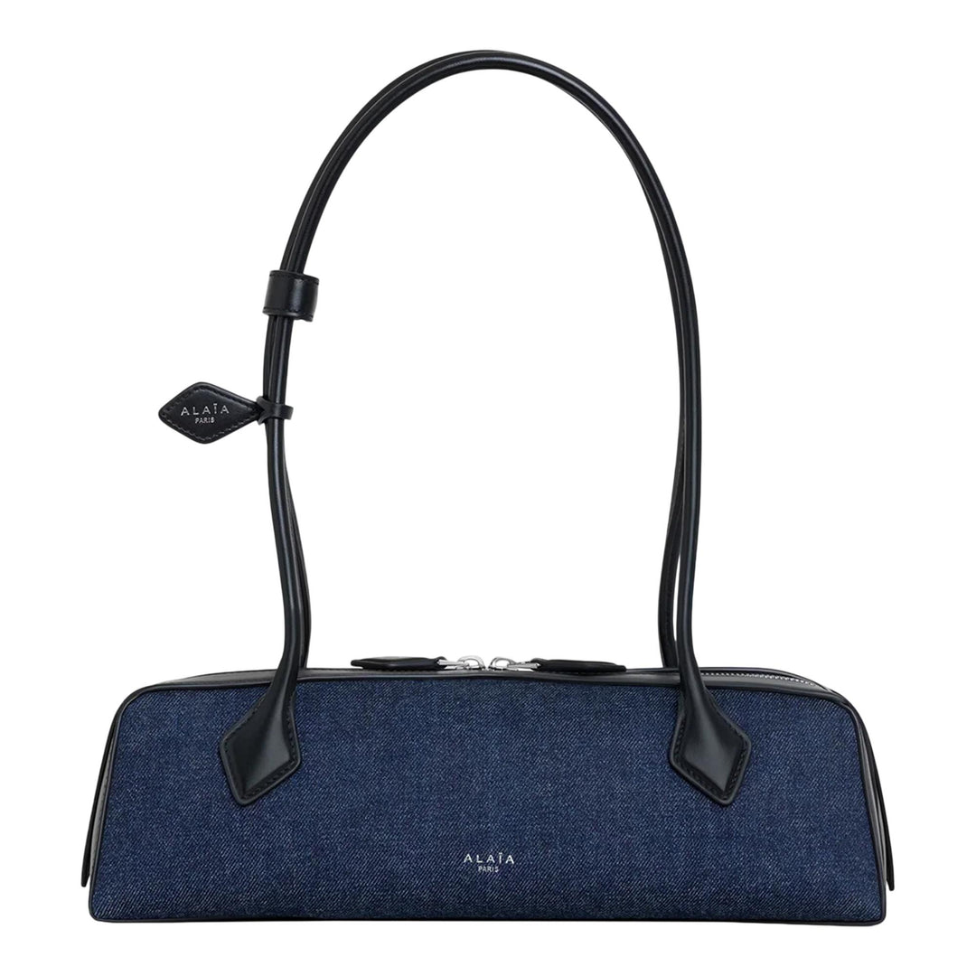 Club21 - ALAIA - Teckel Medium Bag - HANDBAGS - Denim