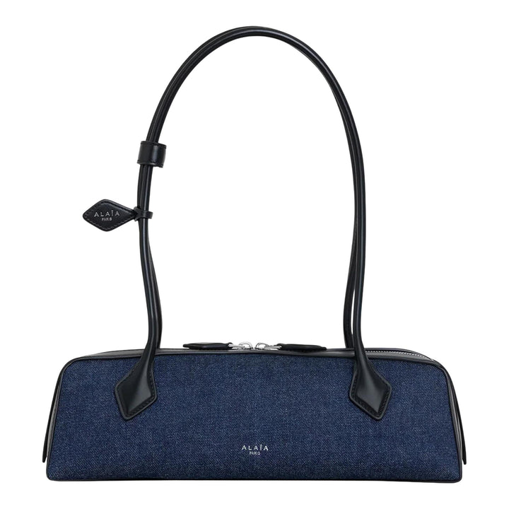 Club21 - ALAIA - Teckel Medium Bag - HANDBAGS - Denim