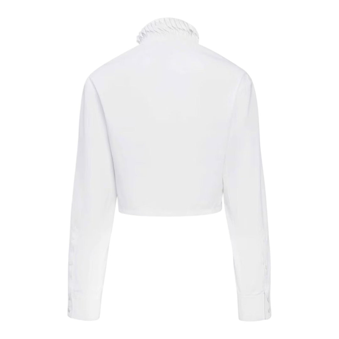 Club21 - ALAIA - Trimmed Shirt - WOVEN TOPS - White