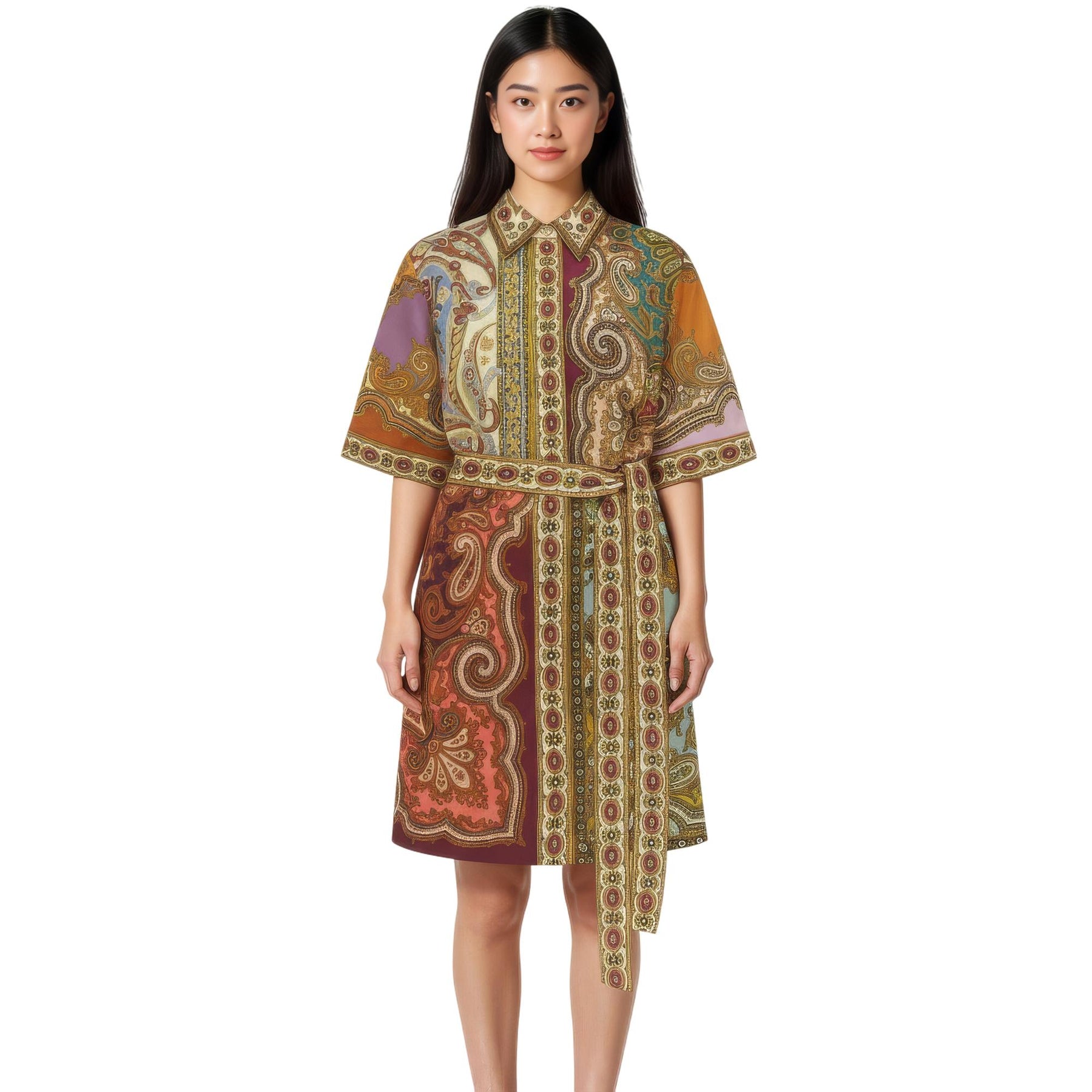 alemais clemenza spliced mini dress ALÉMAIS Clemenza Spliced Mini Dress | Print | Size 4
