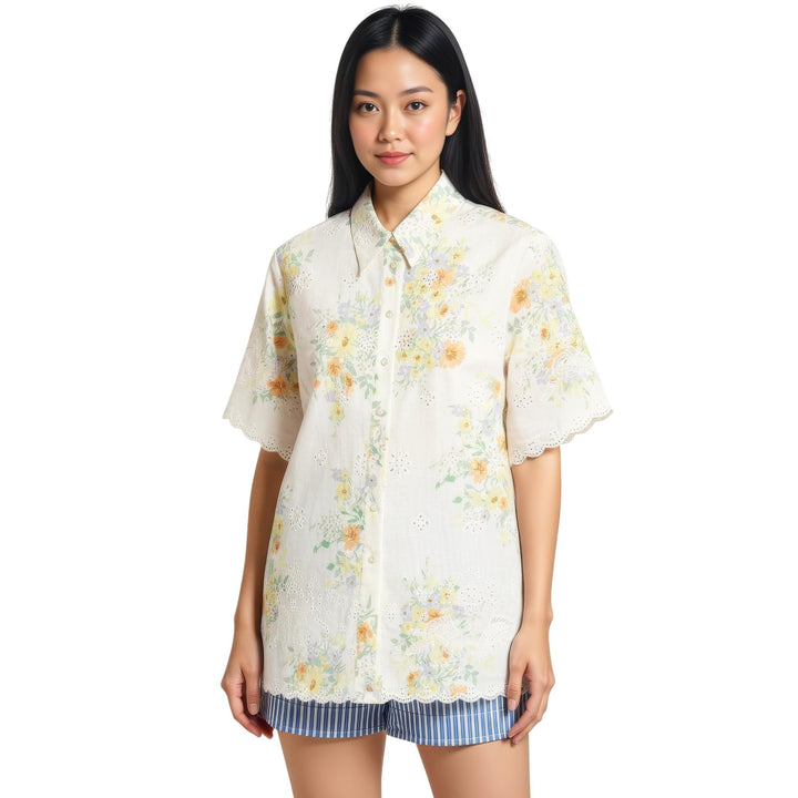 Club21 - ALEMAIS - Juliette Shirt - BLOUSES - Off-White